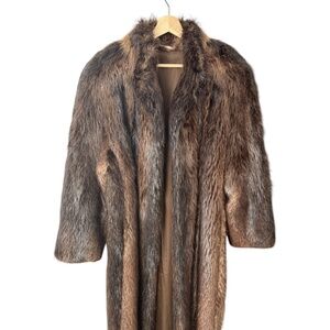 ✨ OH. MY. DIOR. ✨ 1987 Vintage Beaver Fur Coat - Drama Incarnate!